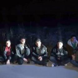 Yunanistan'a geçmek isteyen 10 kaçak göçmen yakalandı
