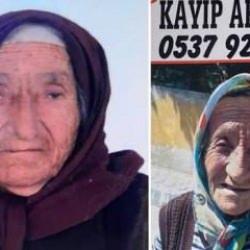Alzheimer hastası yaşlı kadın g&uuml;nlerdir aranıyor! &Ccedil;ocukları endişeli