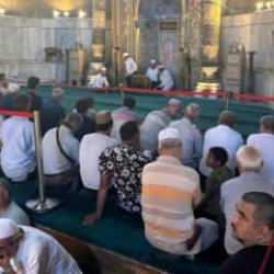  Ayasofya Camii’nde 15 Temmuz şehitleri için hatim duası okundu