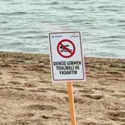 Bir ilimizde denize girmek yasaklandı!