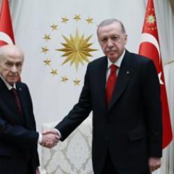 Cumhurbaşkanı Erdoğan, Bahçeli ve diğer siyasi parti liderlerini kabul etti