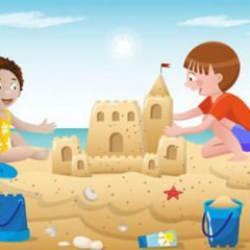 Dikkat ve detay odaklı zeka oyunu: Kumdan kale yapan çocuklara ait resimdeki gizli hata!