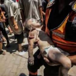 İşgalci İsrail, yasaklı silahlarla son 48 saatte büyük bir katliam gerçekleştirdi