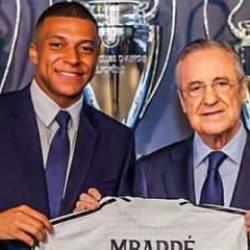 Real Madrid'in yeni transferi Kylian Mbappe resmi imzayı attı!