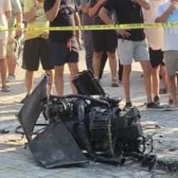 Görenler gözlerine inanamadı! Kaza sonrası aracın motoru yola fırladı...