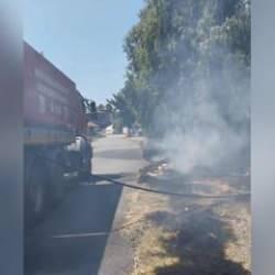 Hatay'da otluk alanda yangın!