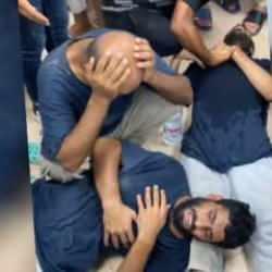  İsrail'den tahliye edilen sivillere alçak muamele