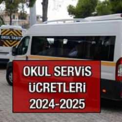 Okul servis ücretleri zamlı fiyatı ne kadar 2024? Okul servis ücretleri güncel fiyatı!