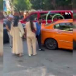 Taksici otelci d&uuml;meni b&ouml;yle ifşa oldu! Meslektaşları da tepki g&ouml;sterdi