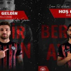 Ahlatcı Çorum'da iki imza birden