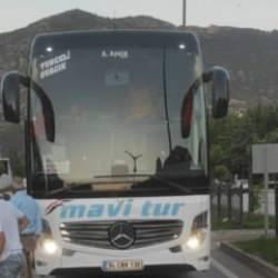 Amasya'da yolcu otobüsü yayaya çarptı!