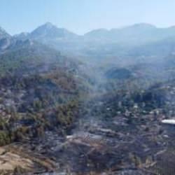 Antalya'da ormanlık alanda çıkan yangın kontrol altına alındı