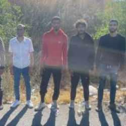 Edirne'de 11 d&uuml;zensiz g&ouml;&ccedil;men yakalandı