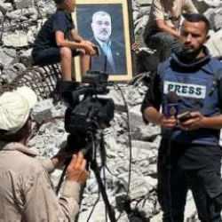 Haniye'nin şehit edilmesini haberleştiren gazeteciler de şehit edildi