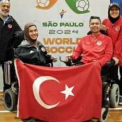 Havva Alyurt, Boccia'da dünya şampiyonu oldu