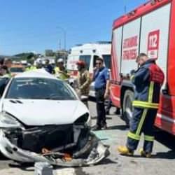 TEM'de feci kaza: Yaralılar var