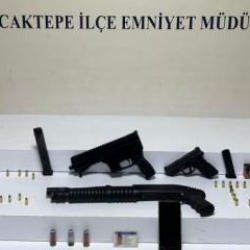 Yasa dışı silah ticareti zanlısı evinde yakalandı