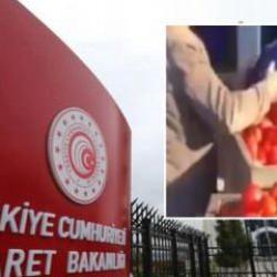 Domatesleri çöpe döken işletmeye ceza