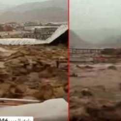 Mekke'de korkunç sel felaketi! Çok sayıda deve suya kapıldı