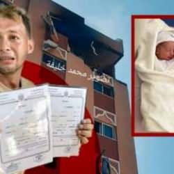 Baba doğum belgesi i&ccedil;in evden &ccedil;ıkmıştı! İsrail d&ouml;rt g&uuml;nl&uuml;k Gazzeli ikiz bebekleri katletti