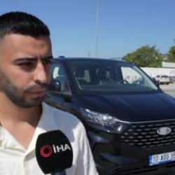 Bayiden aldığı sıfır kilometre VIP ara&ccedil; kazalı &ccedil;ıktı