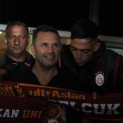 Galatasaray kafilesi Konya'ya geldi