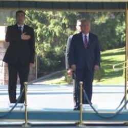 Bakan Güler Türkmenistanlı mevkidaşı Gündogdiyev ile görüştü