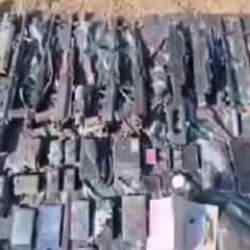 MSB: Pençe-Kilit operasyonu bölgesinde çok sayıda silah ele geçirildi