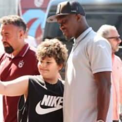 Trabzonspor kafilesi Avusturya'ya gitti