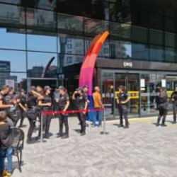 AVM'de korkutan yangın! 