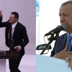 Başkan Erdoğan'dan TBMM'de Ahmet Şık'ın provokasyonuna ilk tepki