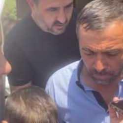 Cumhurbaşkanı Erdoğan, İzmir'deki yangından etkilenen vatandaşlarla görüştü