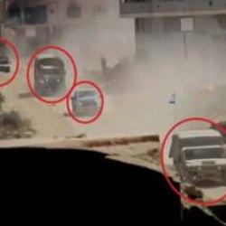 Kassam m&uuml;cahitlerinden İsrail'in asker konvoyuna pusu