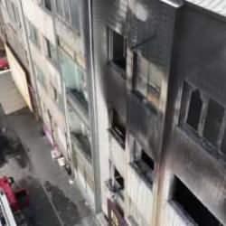 Kayseri'de bir depoda tüp patladı