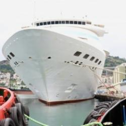 "Astoria Grande" kruvaziyeri Trabzon Limanı'na geldi