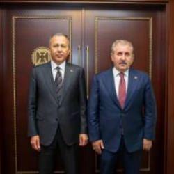 Bakan Yerlikaya'dan BBP Genel Başkanı Destici'ye ziyaret