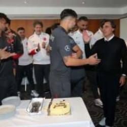 A Milli Takım'da Abdülkerim Bardakcı’nın doğum günü kutlandı