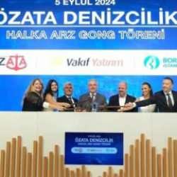 Borsa İstanbul’da gong Özata Denizcilik için çaldı