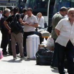 Büyük İstanbul Otogarı’nda okul öncesi dönüş yoğunluğu