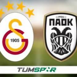Galatasaray PAOK hangi kanalda, saat ka&ccedil;ta? GS-PAOK şifresiz mi?