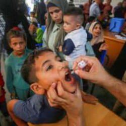 Gazze'de çocuk felci aşısında ilk aşama tamamlandı