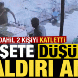Karısı dahil 2 kişiyi katletti! Dehşete d&uuml;ş&uuml;ren saldırının g&ouml;r&uuml;nt&uuml;leri ortaya &ccedil;ıktı