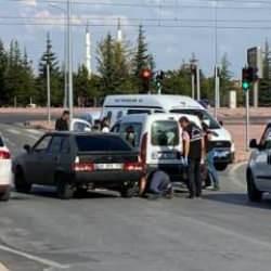 Konya'da polislere silahlı saldırı! 2 polis yaralandı!