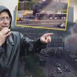 Metrobüs yandı, yolcular canını zor kurtardı, İmamoğlu yine İstanbul'da yok