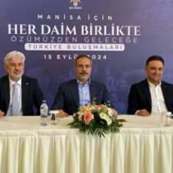 Bakan Fidan Manisa'da temaslarda bulundu