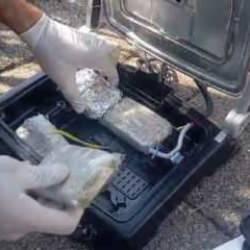 Bakın uyuşturucuyu nereye saklamış! 