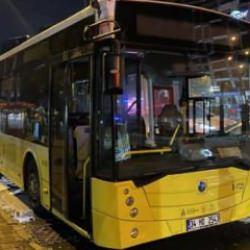Beyoğlu’nda İETT otobüsünde korkutan yangın