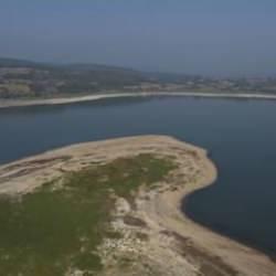 Bolu'daki Gölköy baraj gölünde su seviyesi yüzde 30'un altına düştü