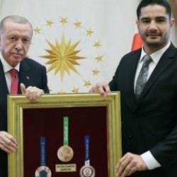 Cumhurbaşkanı Erdoğan, Taha Akgül'ü kabul etti