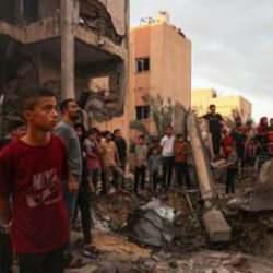 Gazze'de bilan&ccedil;o ağırlaşıyor...  Saldırılar gece boyu s&uuml;rd&uuml;!